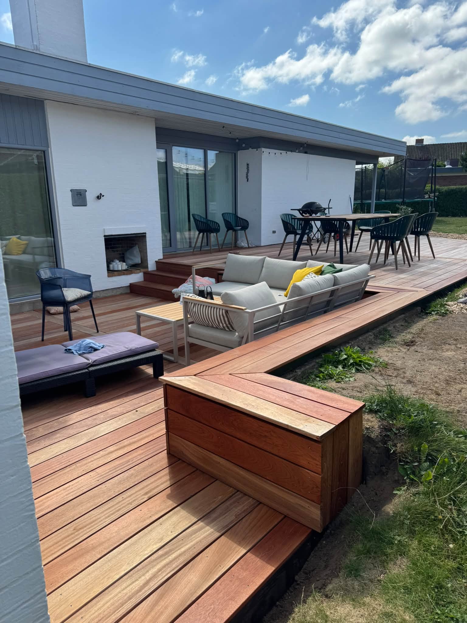 Terrasse bygget af Frostholm